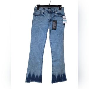 Hudson Jeans Light Blue Flare Denim Kids Size 16 NWT Dip Hem